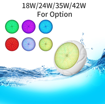 Đèn bể bơi chống nước 12V 18W - 35W IP68 RGB Đèn LED thay đổi màu sắc