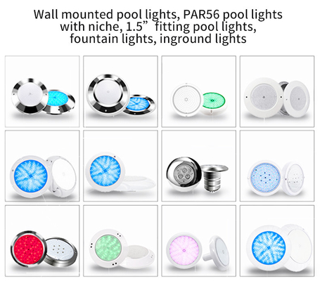 Đèn LED hồ bơi bằng sợi thủy tinh 2 inch