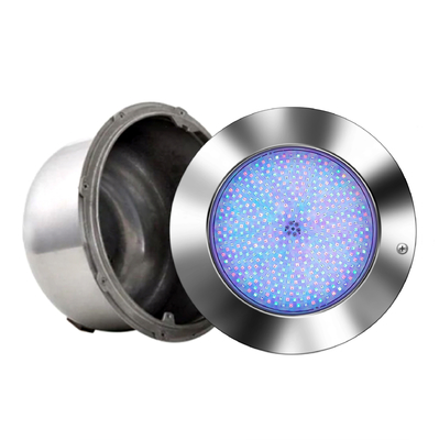 Đèn LED bể bơi nhiều màu lớn 10 inch được tinh chỉnh với dây 50 chân cho hốc ẩm ướt