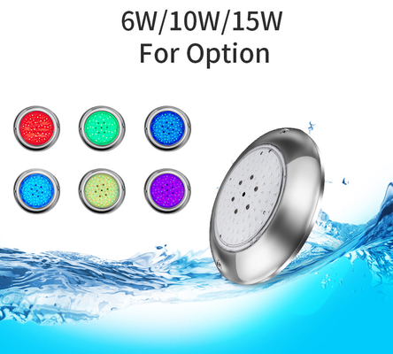Đèn LED hồ bơi đổi màu RGB treo tường Tinh chỉnh 150mm 6W