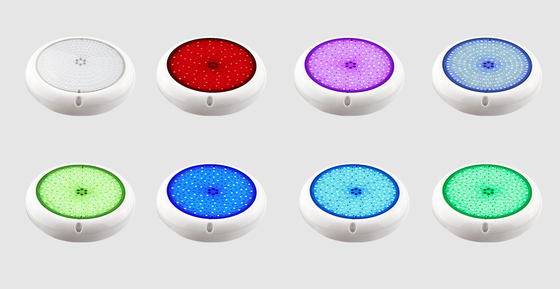 Đèn hồ bơi LED thay đổi nhiều màu RGB gắn trên bề mặt