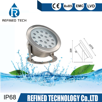 Đài phun nước nhỏ IP68 Hồ bơi tiêu điểm dưới nước AC DC 12V