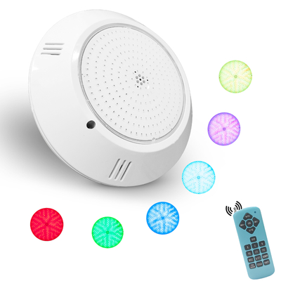 Rgb 2400lm Bóng đèn led treo tường hồ bơi Điều khiển từ xa Wifi