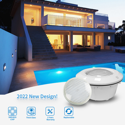 Bóng đèn hồ bơi dưới nước PAR56, Bóng đèn LED thủy tinh cho hồ bơi spa