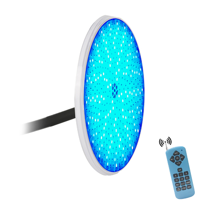Phụ kiện ánh sáng hồ bơi LED RGB mỏng 18W 35W nhựa đầy PAR56