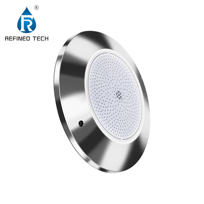 AISI 316LSS RGB LED ánh sáng hồ bơi, keo dán đầy bề mặt ánh sáng hồ bơi
