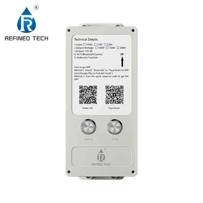 RGB RGBW Hai dây thông minh APP Wifi Control Box 100W / 150W / 300W Load Power