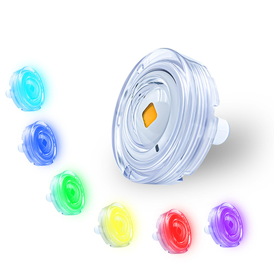 IP68 tinh chế PC LED phản xạ Para Piscina 6W Độ sáng cao Đèn hồ bơi