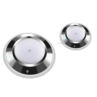 Thay đổi màu IP68 Đèn LED hồ bơi RGB chống nước Inox 316L 12V 18W