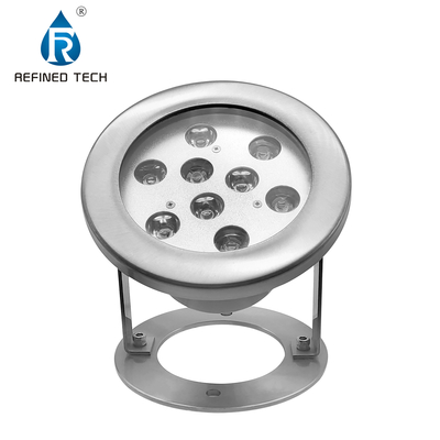 Đèn LED chiếu sáng dưới nước không thấm nước Chống ăn mòn 12W 18W 25W